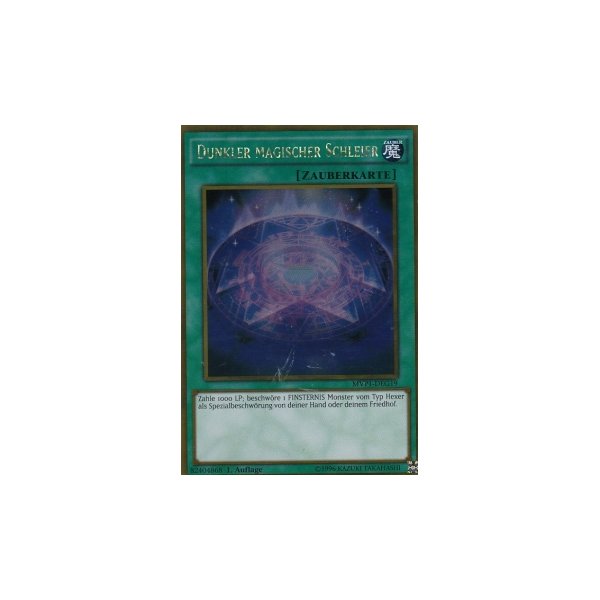 Dunkler magischer Schleier MVP1-DEG19