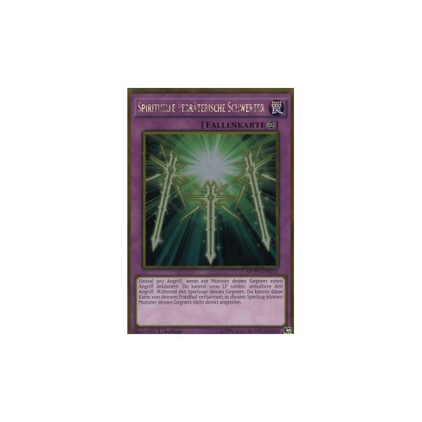 Spirituelle verr&auml;terische Schwerter MVP1-DEG31