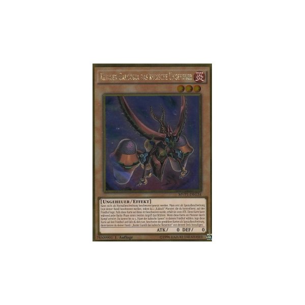 Klingen-Garoodia das kubische Ungeheuer MVP1-DEG34