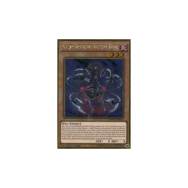 Vulkan Dragni der kubische K&ouml;nig MVP1-DEG37