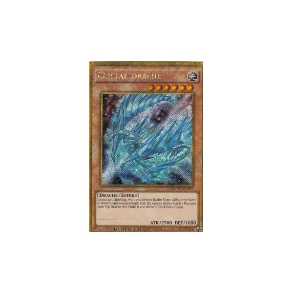 Cristalldrache (Gold Secret Rare) MVP1-DEGV2