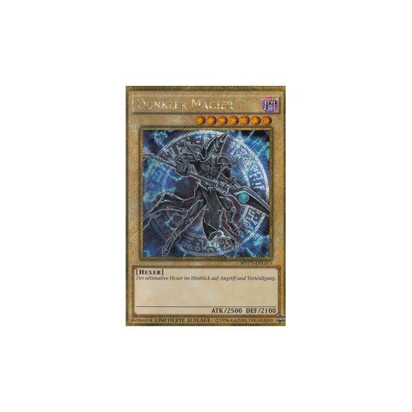 Dunkler Magier (Gold Secret Rare) MVP1-DEGV3
