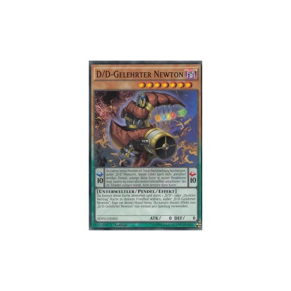 D/D-Gelehrter Newton SDPD-DE002