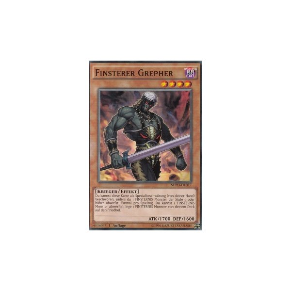 Finsterer Grepher SDPD-DE017