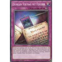 Dunkler Vertrag mit Fehlern SDPD-DE036