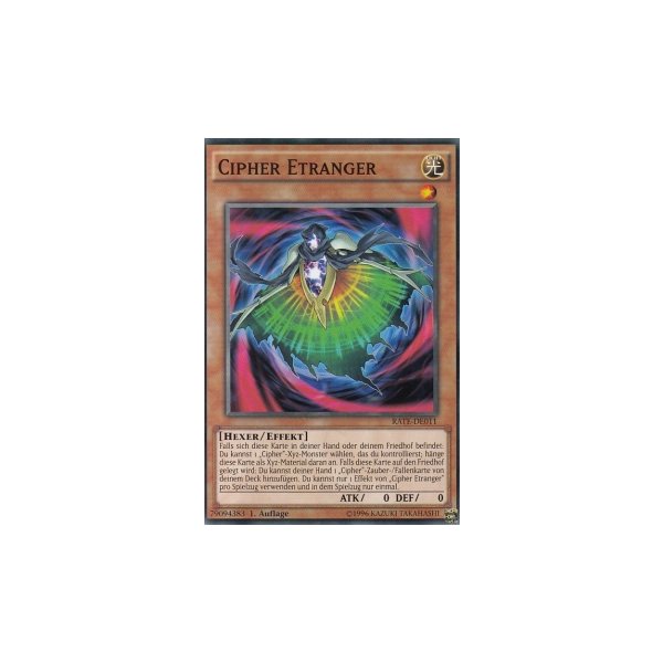 Cipher Etranger RATE-DE011