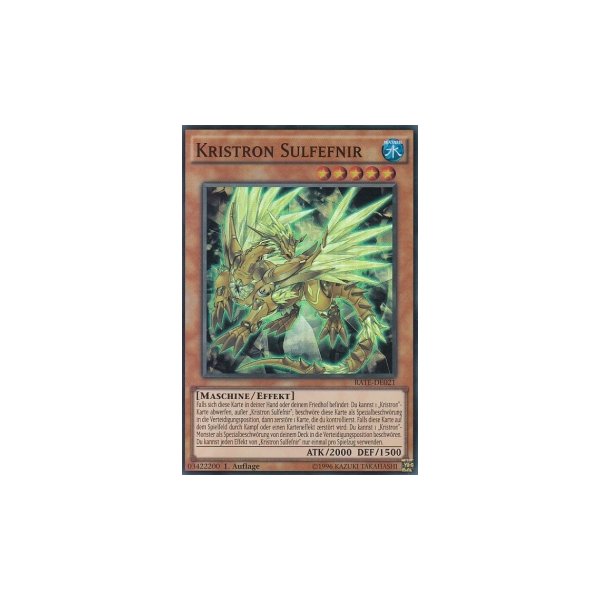 Kristron Sulfefnir RATE-DE021