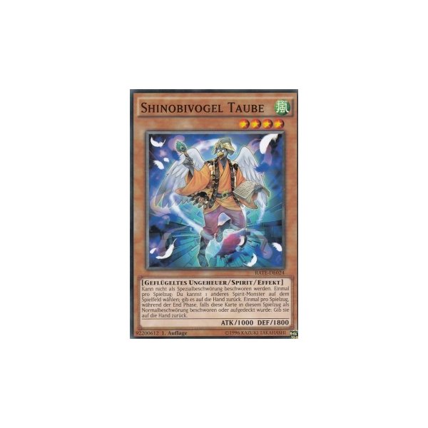 Shinobivogel Taube RATE-DE024