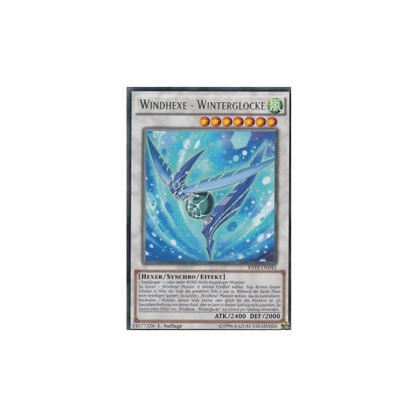 Windhexe &ndash; Winterglocke RATE-DE043