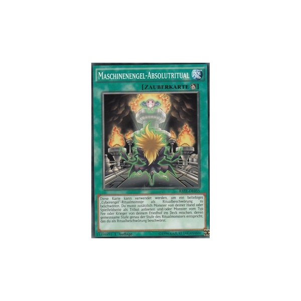 Maschinenengel-Absolutritual RATE-DE055