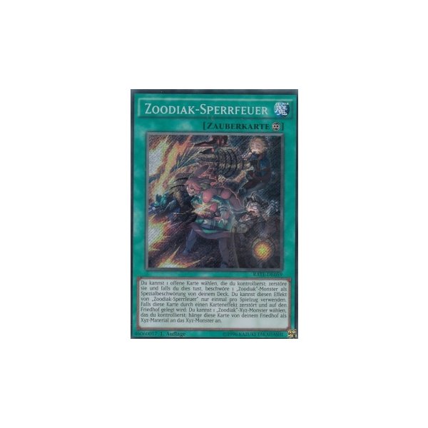 Zoodiak-Sperrfeuer RATE-DE059