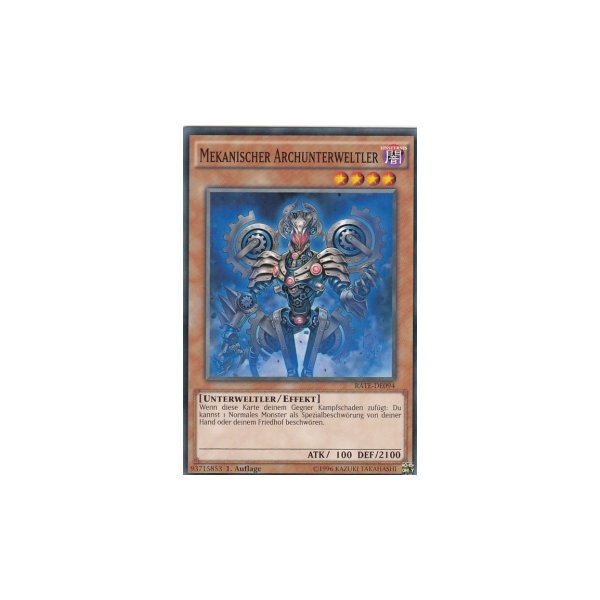 Mekanischer Archunterweltler RATE-DE094