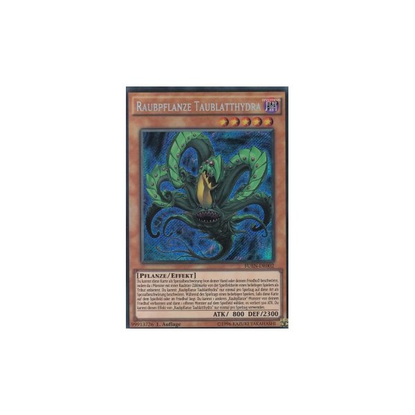 Raubpflanze Taublatthydra FUEN-DE002