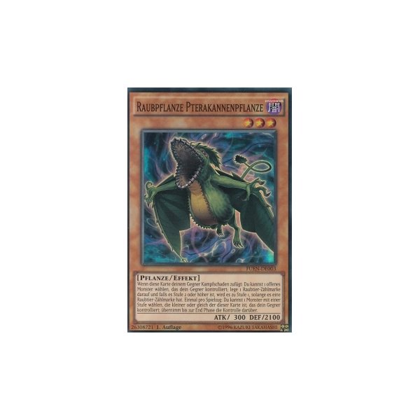 Raubpflanze Pterakannenpflanze FUEN-DE003