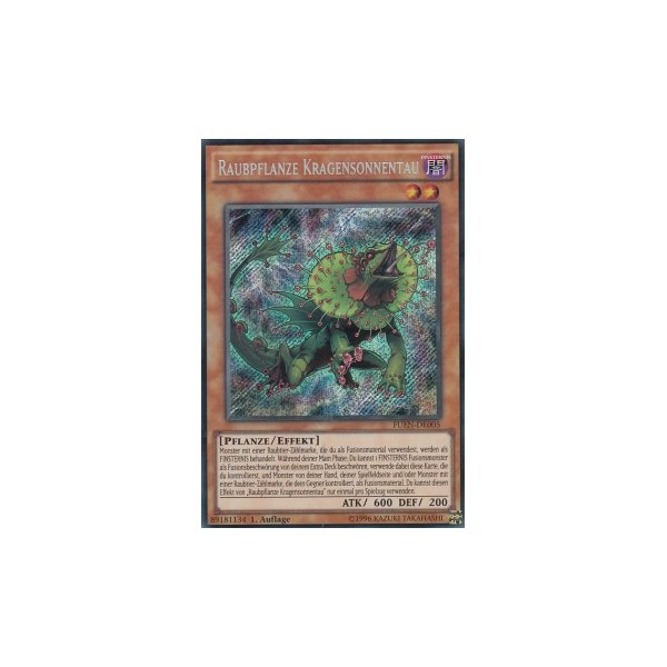 Raubpflanze Kragensonnentau FUEN-DE005