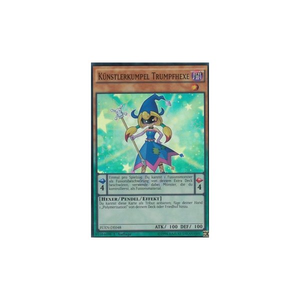 K&uuml;nstlerkumpel Trumpfhexe FUEN-DE048