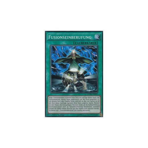 Fusionseinberufung FUEN-DE057