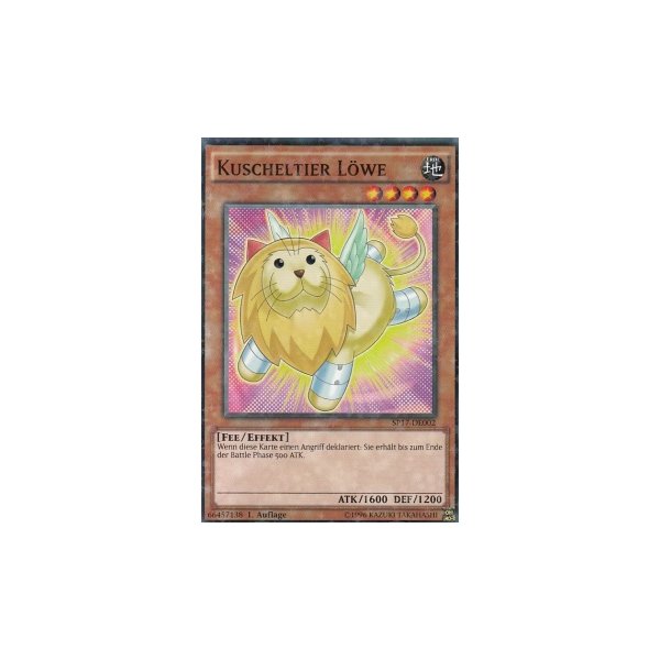 Kuscheltier L&ouml;we STARFOIL SP17-DE002