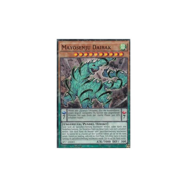 Mayosenju Daibak STARFOIL SP17-DE003