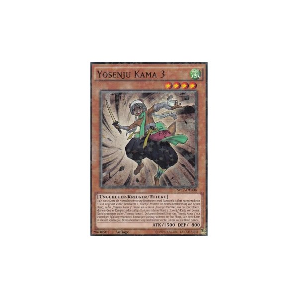 Yosenju Kama 3 STARFOIL SP17-DE006