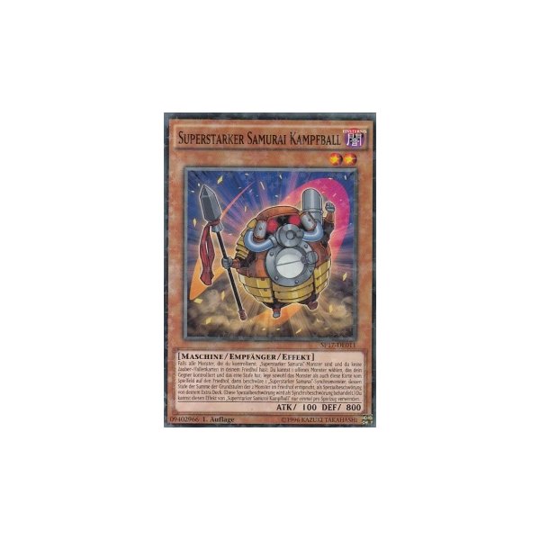 Superstarker Samurai Kampfball STARFOIL SP17-DE011
