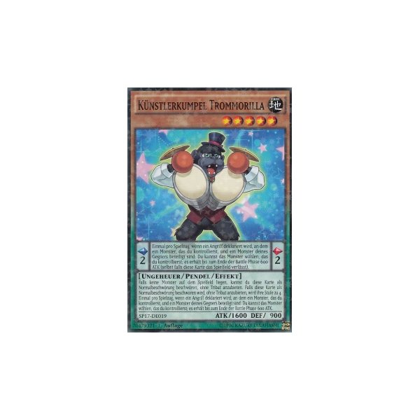 K&uuml;nstlerkumpel Trommorilla STARFOIL SP17-DE019