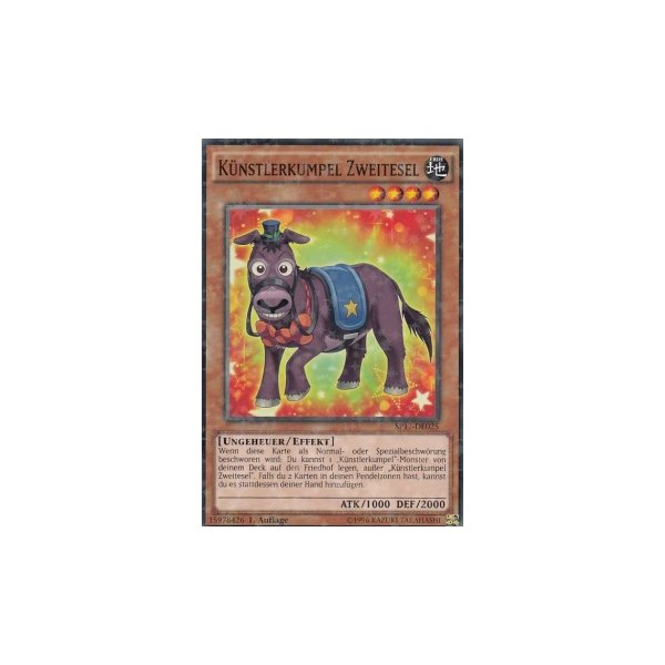 K&uuml;nstlerkumpel Zweitesel STARFOIL SP17-DE025