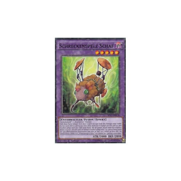 Schreckenspelz Schaf STARFOIL SP17-DE038