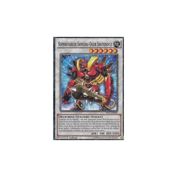 Superstarker Samurai-Oger Shutendoji STARFOIL SP17-DE042