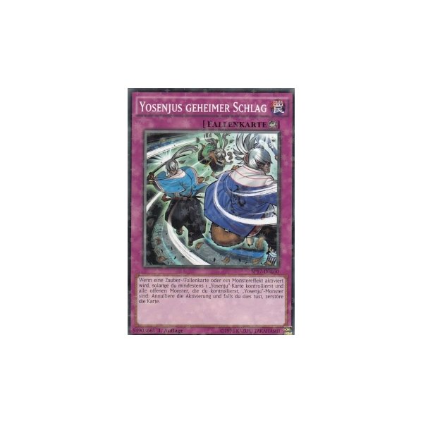 Yosenjus geheimer Schlag STARFOIL SP17-DE050