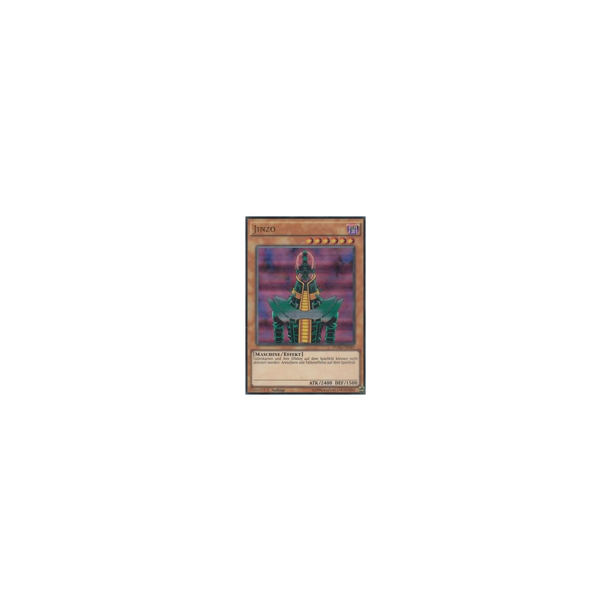 Yu-Gi-Oh! Jinzo – DUSA-EN045 – Duelist Saga – Ultra Rara 1st Edition - 4