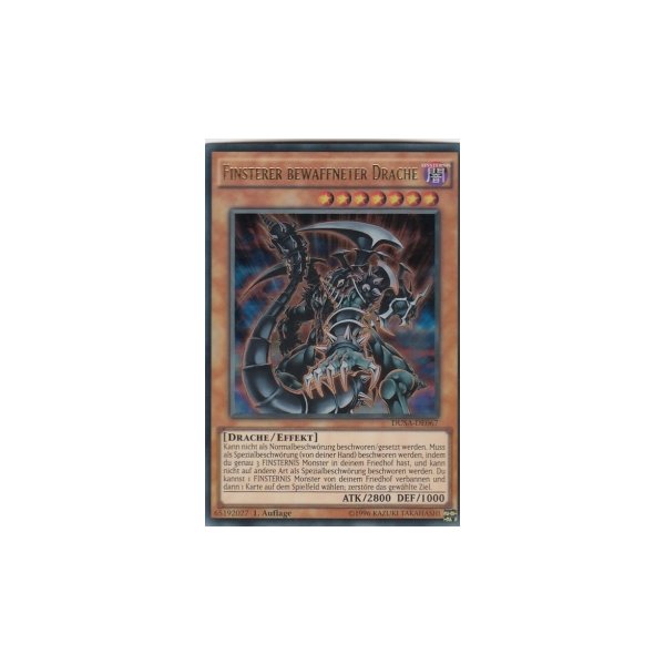 Finsterer bewaffneter Drache DUSA-DE067