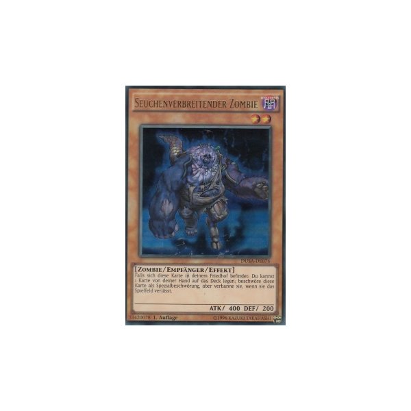 Seuchenverbreitender Zombie DUSA-DE076