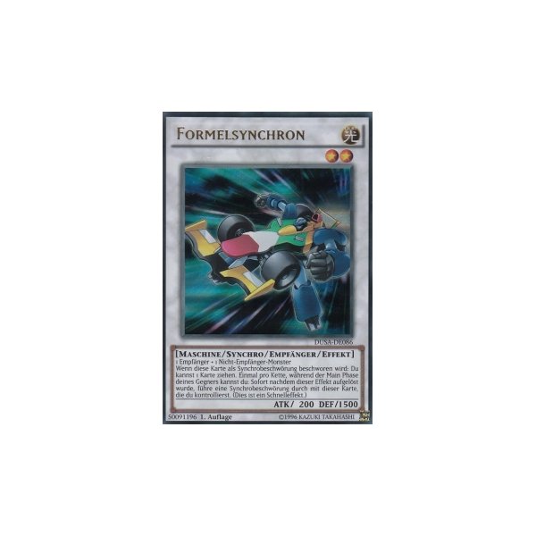 Formelsynchron DUSA-DE086
