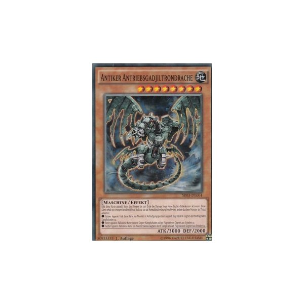 Antiker Antriebsgadjiltrondrache SR03-DE004