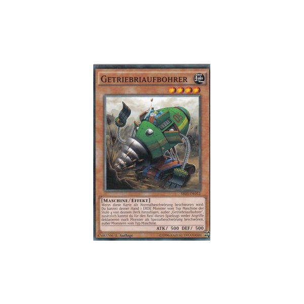 Getriebriaufbohrer SR03-DE012