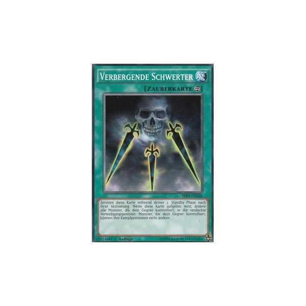 Verbergende Schwerter SR04-DE026