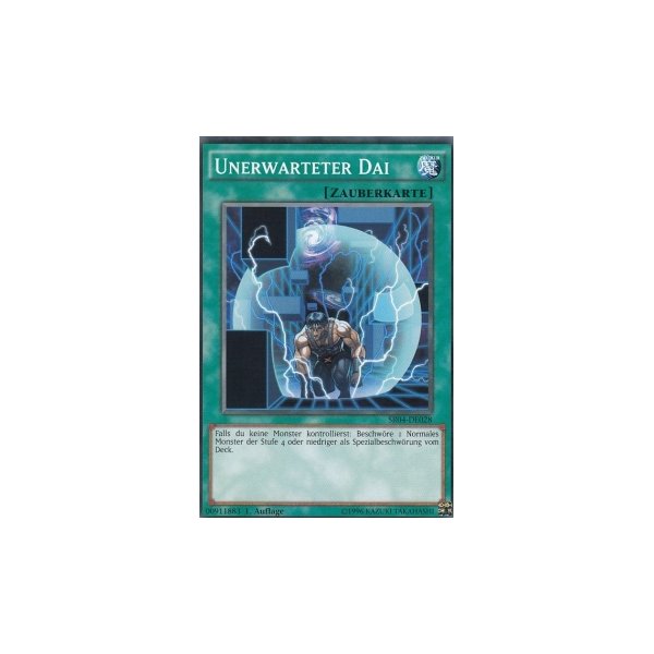 Unerwarteter Dai SR04-DE028