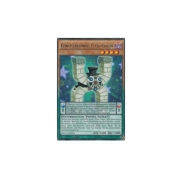 K&uuml;nstlerkumpel U-Go-Golem MACR-DE004