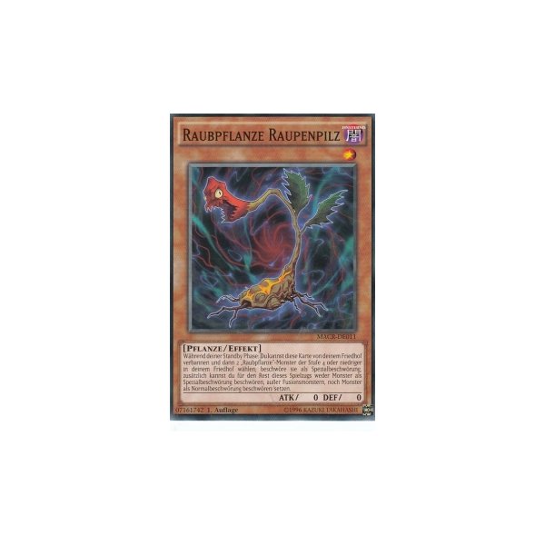 Raubpflanze Raupenpilz MACR-DE011