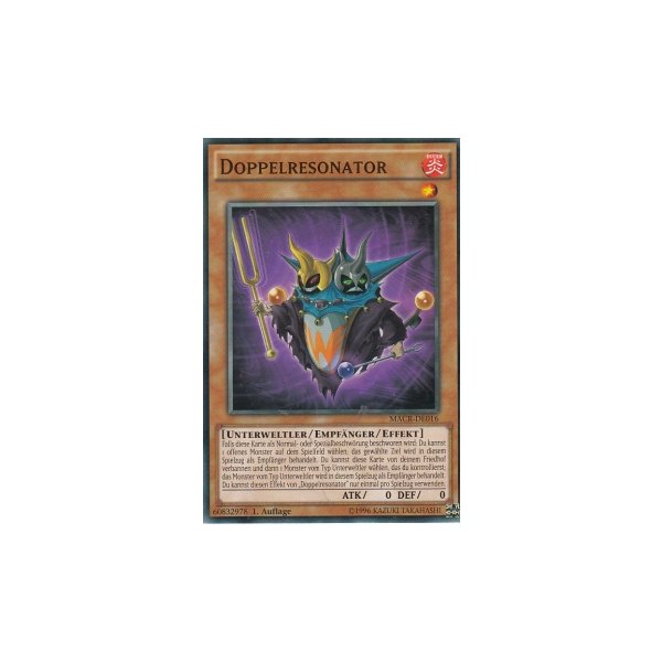 Doppelresonator MACR-DE016