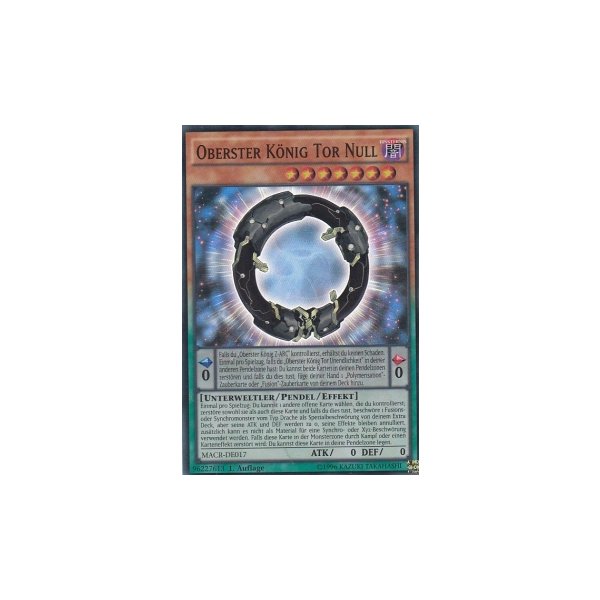 Oberster K&ouml;nig Tor Null MACR-DE017