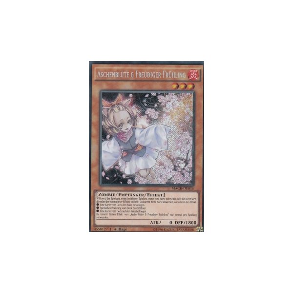 Aschenbl&uuml;te &amp; Freudiger Fr&uuml;hling MACR-DE036