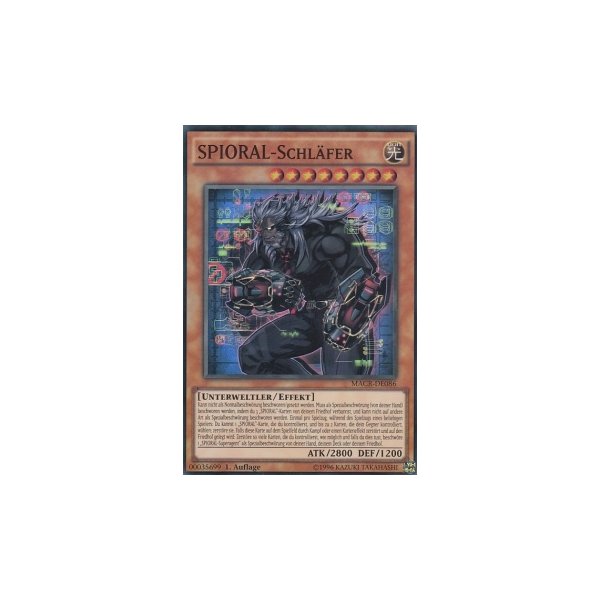 SPIORAL-Schl&auml;fer MACR-DE086