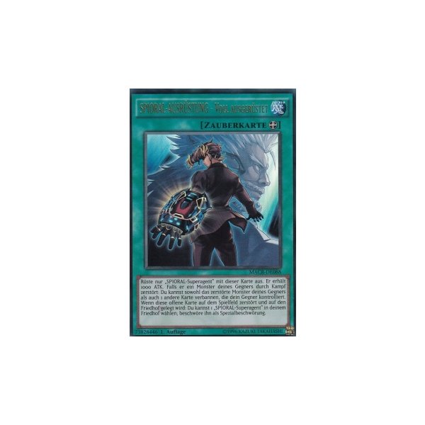 SPIORAL-AUSR&Uuml;STUNG - Voll ausger&uuml;stet MACR-DE088