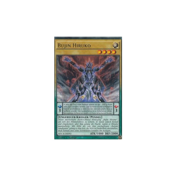 Bujin Hiruko MACR-DE092