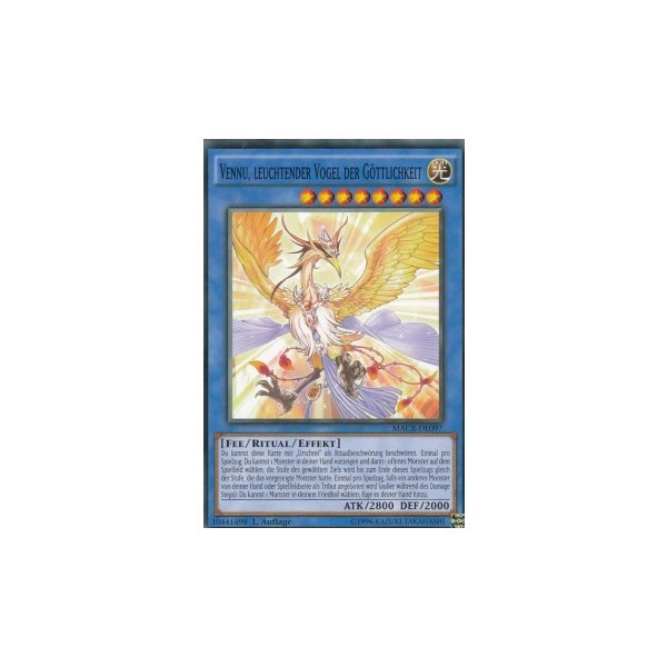 Vennu, leuchtender Vogel der G&ouml;ttlichkeit MACR-DE097