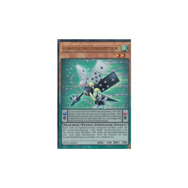 Geschwindigkeitsroid Dominoschmetterling DPDG-DE004