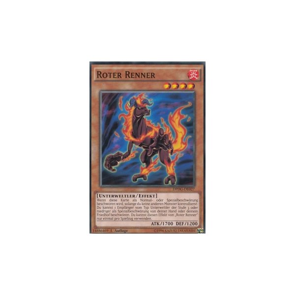 Roter Renner DPDG-DE027