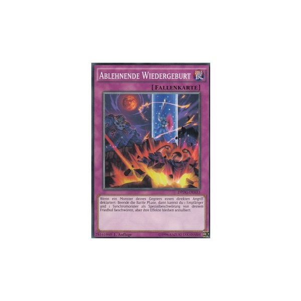 Ablehnende Wiedergeburt DPDG-DE033
